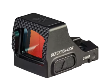Vortex Defender - CCW Micro Red Dot Sight - 3 MOA Red Dot